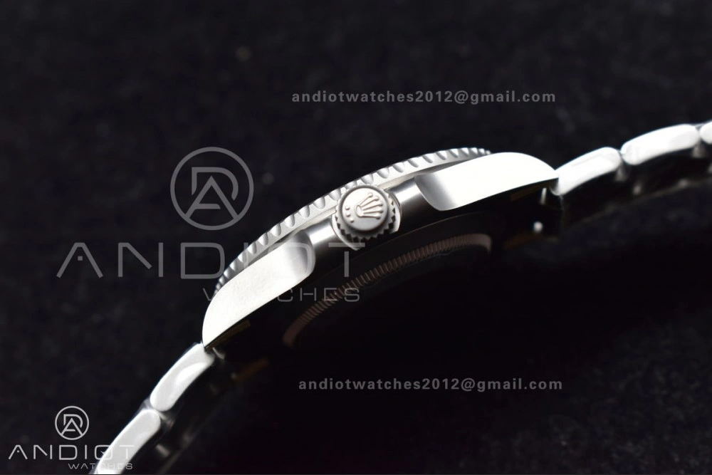 Submariner DIW Sandblasted VSF 1:1 Best Edition Orange Ceramic Bezel Orange Black Dial on SS Bracelet VS Premium 1161