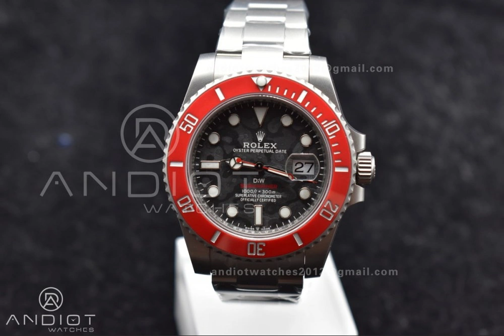 Submariner DIW Sandblasted VSF 1:1 Best Edition Pluto On SS Bracelet VS Practical 1159