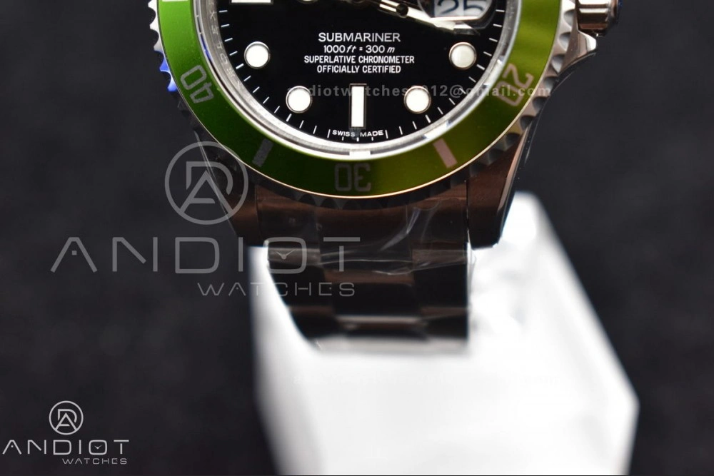 Submariner16610LV Kermit BPF Best Edition On SS Bracelet Comfortable 469