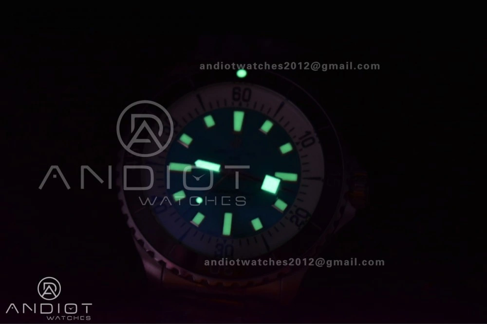 SuperOcean Automatic 44 TF 1:1 Best Edition Blue White Dial on SS Bracelet A MultiPurpose 176