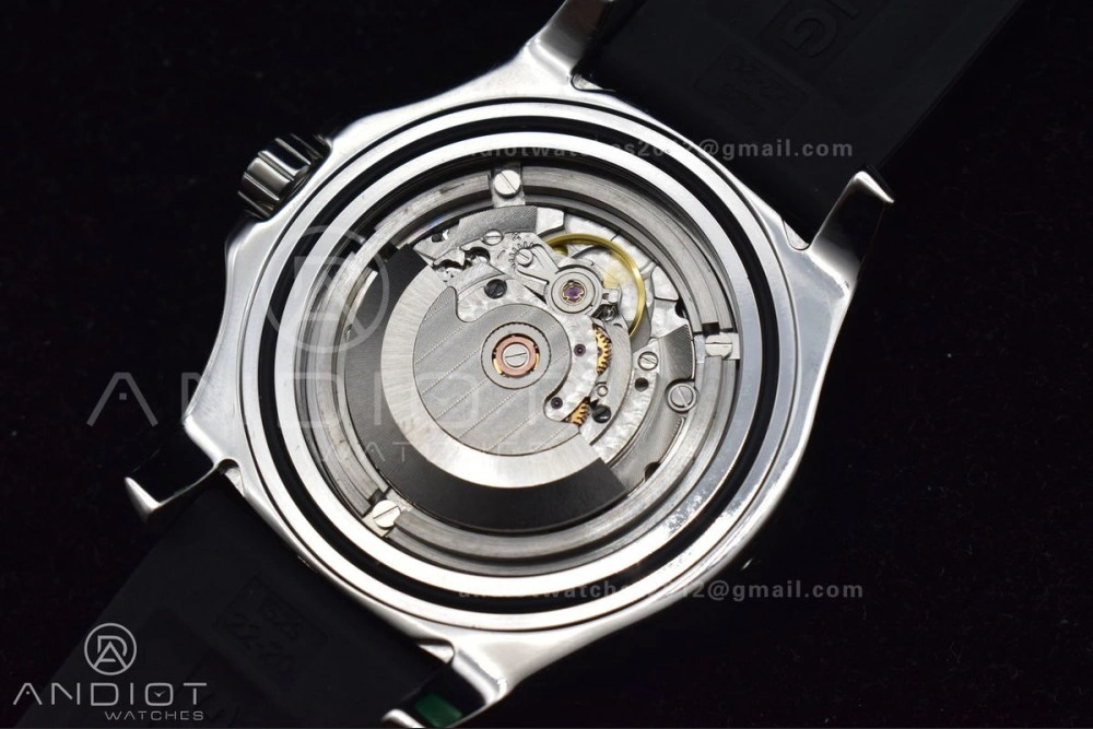 Packable Superocean Automatic 44 TF 1:1 Best Edition Black Dial Black Bezel On Black Rubber Strap A 1167