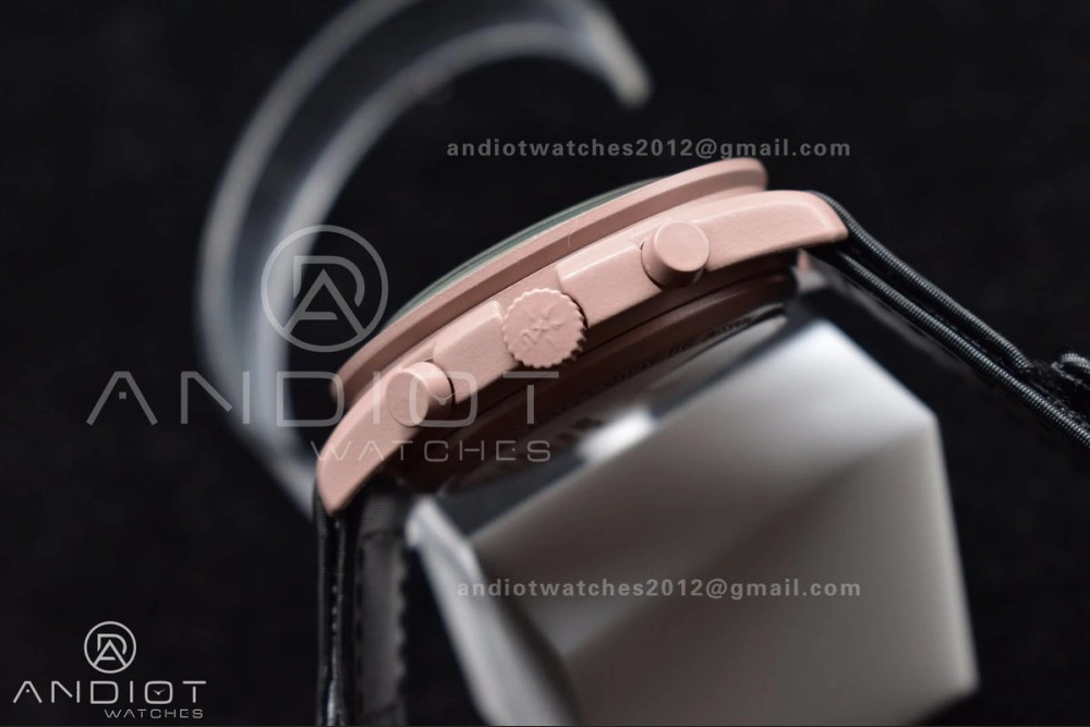 Reliable Swatch x Omega Bioceramic Moonwatch Mission to Jupiter on Nylon Strap Quartz 92