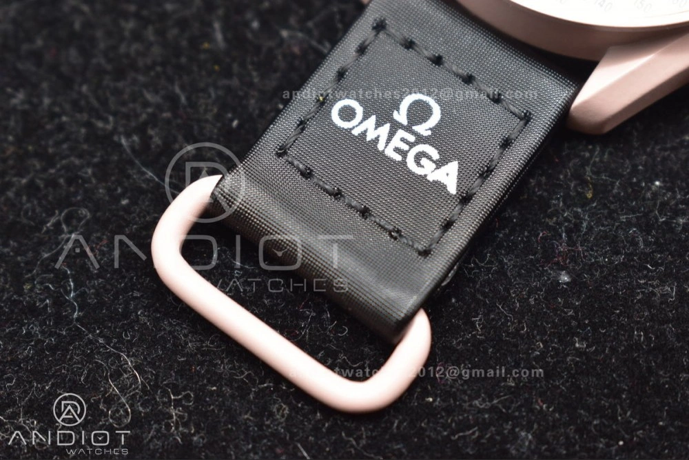 Reliable Swatch x Omega Bioceramic Moonwatch Mission to Jupiter on Nylon Strap Quartz 92