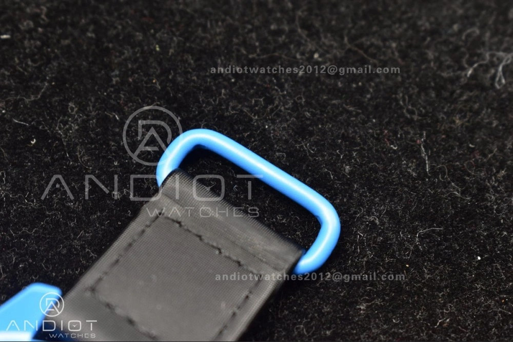 Reliable Swatch x Omega Bioceramic Moonwatch Mission to Neptune on Nylon Strap Quartz 1179