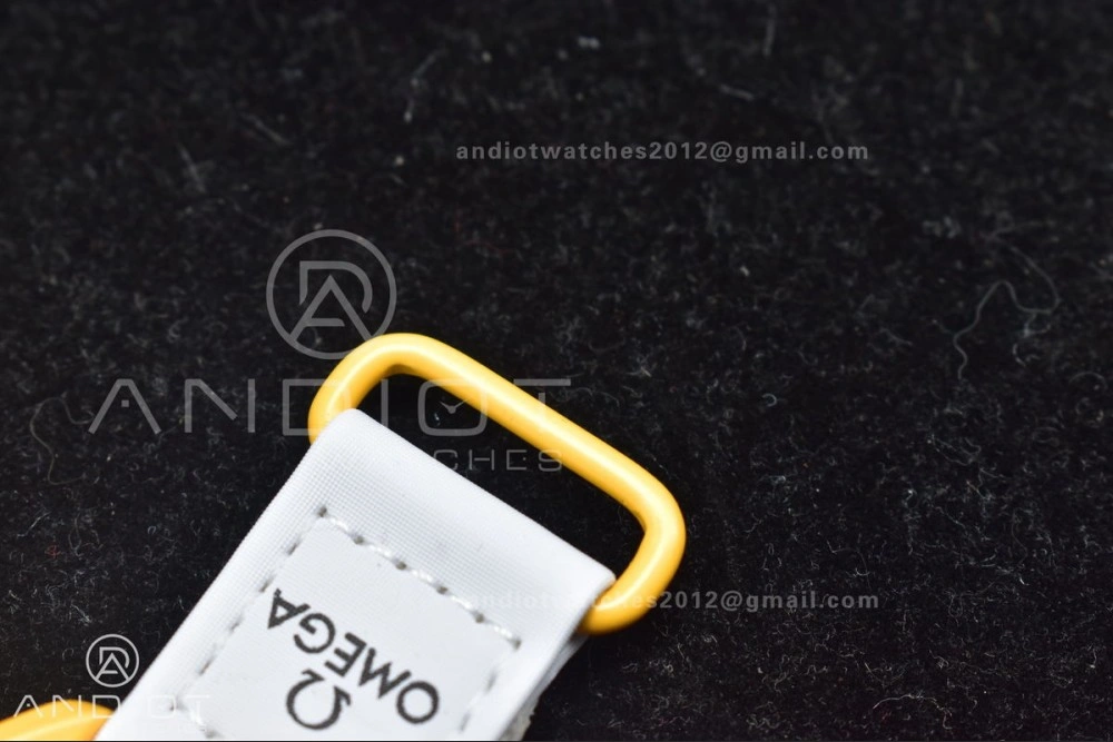 Swatch x Omega Bioceramic Moonwatch Mission to the Sun on Nylon Strap Quartz SoftTouch 1185