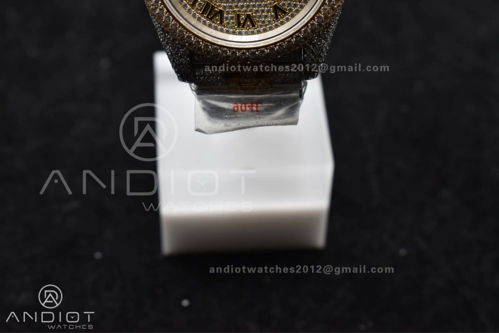 SportInspired TWD 41mm Best Version Diamond DateJust Roman Dial 2 Tone Yellow Gold 1196