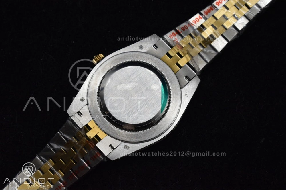 SportInspired TWD 41mm Best Version Diamond DateJust Roman Dial 2 Tone Yellow Gold 1196