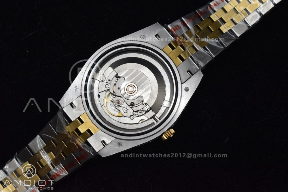 SportInspired TWD 41mm Best Version Diamond DateJust Roman Dial 2 Tone Yellow Gold 1196