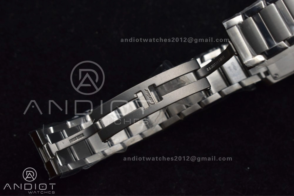 OdorResistant Tank Francaise Small SS KRF 1:1 Best Edition White Dial on SS Bracelet Ronda Quartz 248
