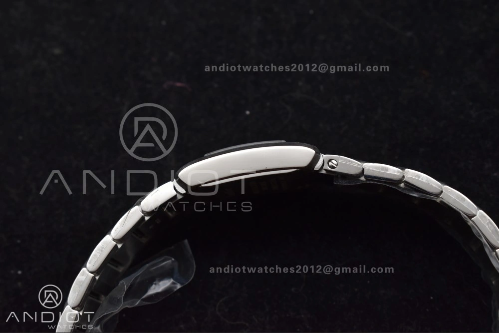 OdorResistant Tank Francaise Small SS KRF 1:1 Best Edition White Dial on SS Bracelet Ronda Quartz 248