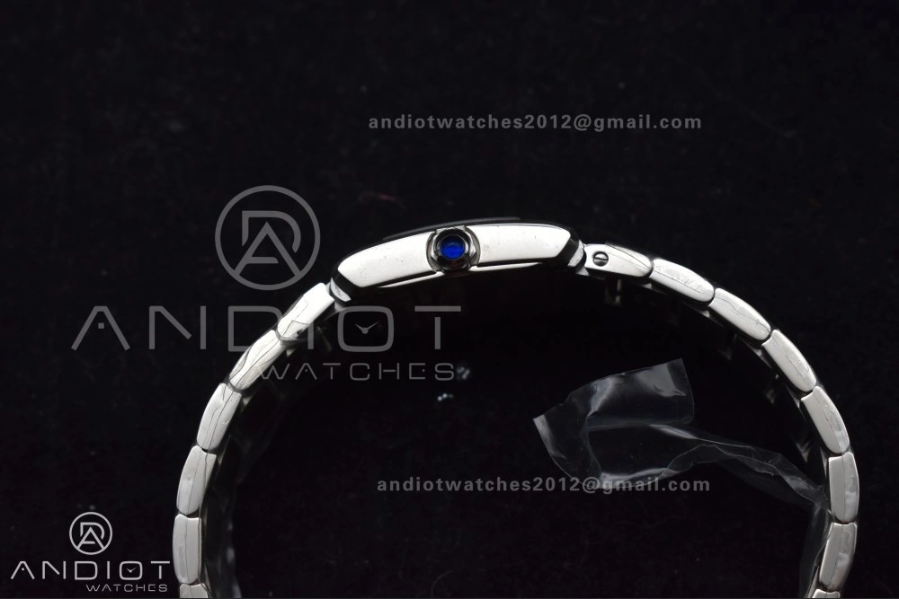 OdorResistant Tank Francaise Small SS KRF 1:1 Best Edition White Dial on SS Bracelet Ronda Quartz 248
