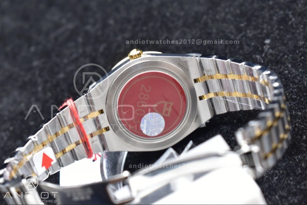 Reliable Tudor Royal V7F 1:1 Best Edition Black Dial On YG SS Strap A 1285