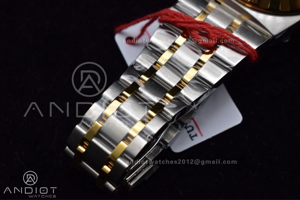 Reliable Tudor Royal V7F 1:1 Best Edition Black Dial On YG SS Strap A 1285