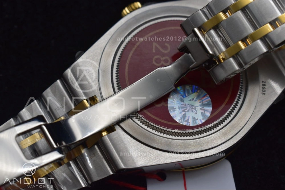 Reliable Tudor Royal V7F 1:1 Best Edition Black Dial On YG SS Strap A 1285
