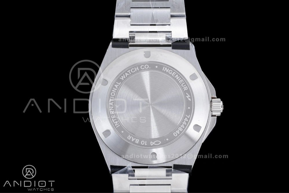HighQuality V7 Factory IWC Ingenieur IW328901 Black V2 Dial On SS Automatic A 294