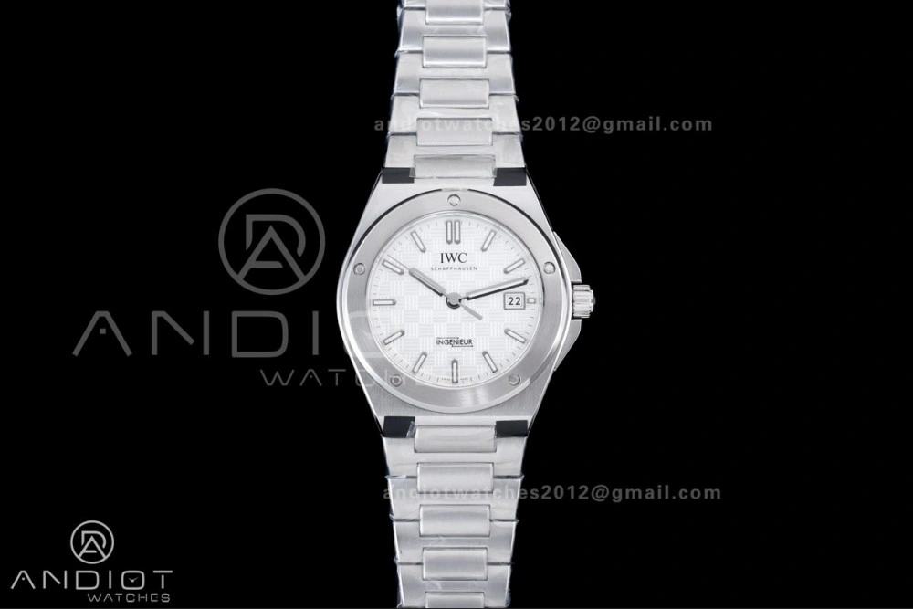 Effortless V7 Factory IWC Ingenieur IW328902 White V2 Dial On SS Automatic A 315