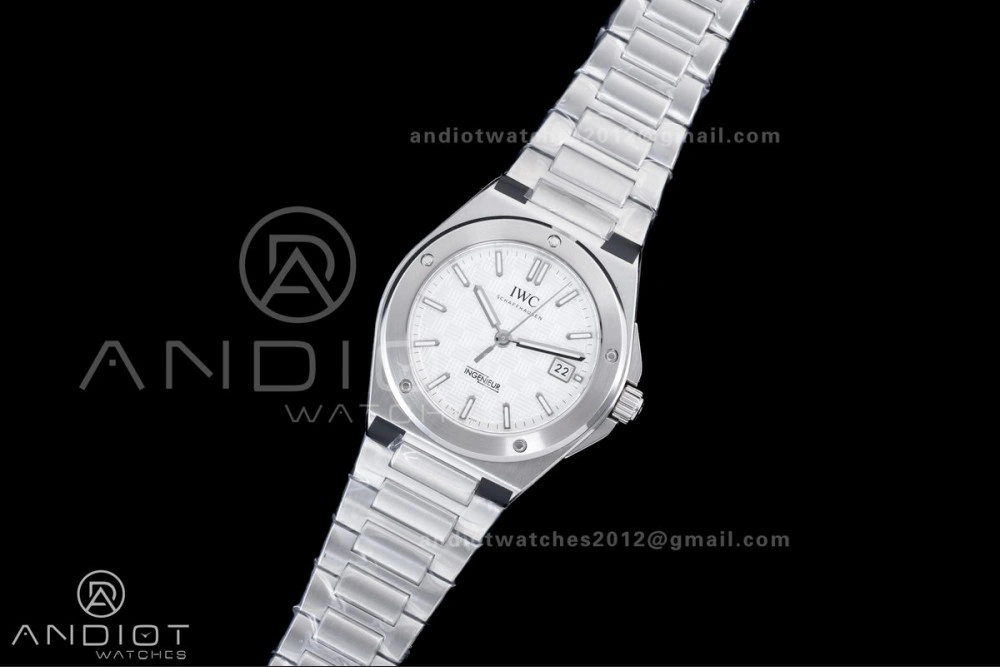 Effortless V7 Factory IWC Ingenieur IW328902 White V2 Dial On SS Automatic A 315