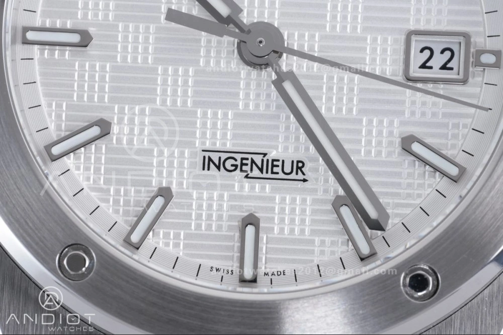 Effortless V7 Factory IWC Ingenieur IW328902 White V2 Dial On SS Automatic A 315