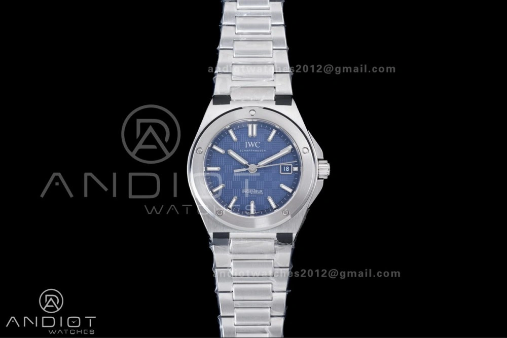 V7 Factory IWC Ingenieur IW328907 Blue V2 Dial On SS Automatic A Cozy 305