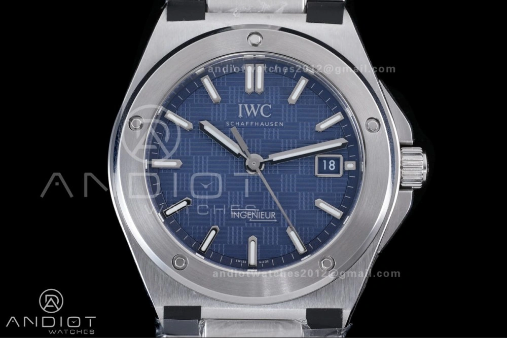V7 Factory IWC Ingenieur IW328907 Blue V2 Dial On SS Automatic A Cozy 305