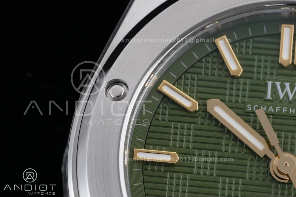V7 Factory IWC Ingenieur IW328908 Green V2 Dial On SS Automatic A Stretchable 312
