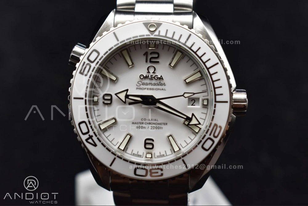 Lightweight VS Factory White 39.5mm Seamaster Planet Ocean 600m Made 1:1 like Genuine 486