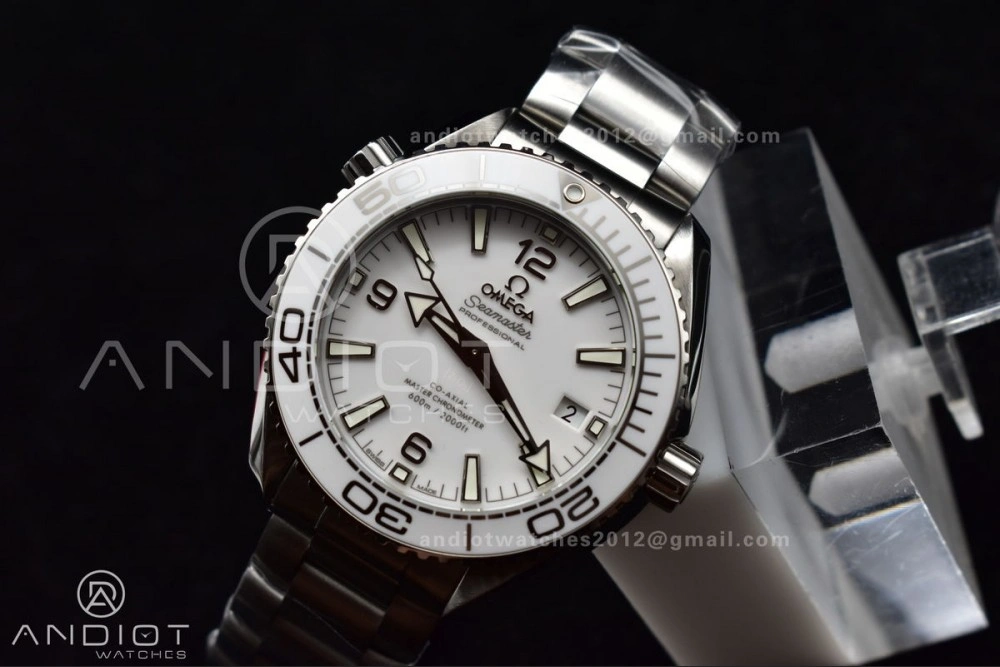 Lightweight VS Factory White 39.5mm Seamaster Planet Ocean 600m Made 1:1 like Genuine 486