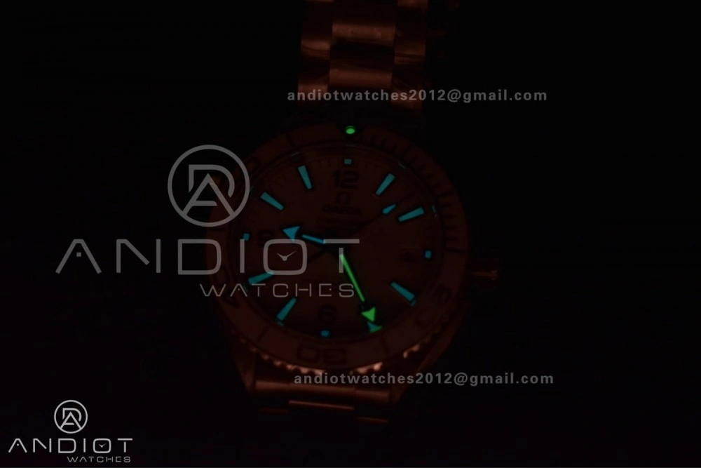 Lightweight VS Factory White 39.5mm Seamaster Planet Ocean 600m Made 1:1 like Genuine 486