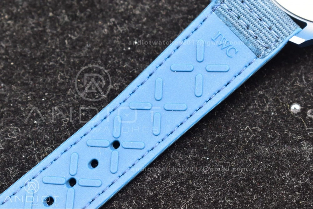Watch of Pilot 'Laureus Sport for Good' Blue Ceramic M+F Best Edition on Blue Nylon Strap A SmartChoice 310