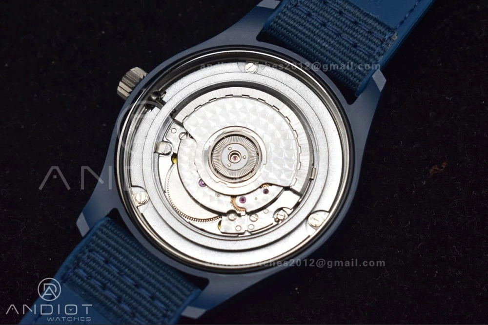 Watch of Pilot 'Laureus Sport for Good' Blue Ceramic M+F Best Edition on Blue Nylon Strap A SmartChoice 310