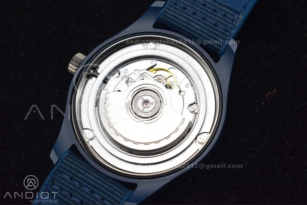 Watch of Pilot 'Laureus Sport for Good' Blue Ceramic M+F Best Edition on Blue Nylon Strap A SmartChoice 310