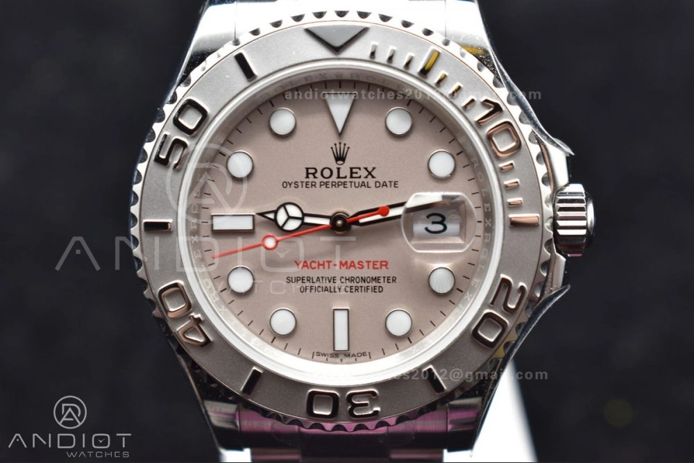 SunProtective Yacht-Master 116622 GSF 1:1 Best Edition Carnation Dial on SS Bracelet A 1208