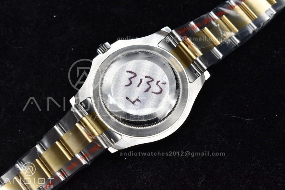 Sophisticated Yacht-Master 116623 YG Plated GMF Best Edition White Dial on SS YG Bracelet SA 1202