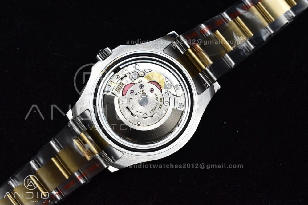 Sophisticated Yacht-Master 116623 YG Plated GMF Best Edition White Dial on SS YG Bracelet SA 1202