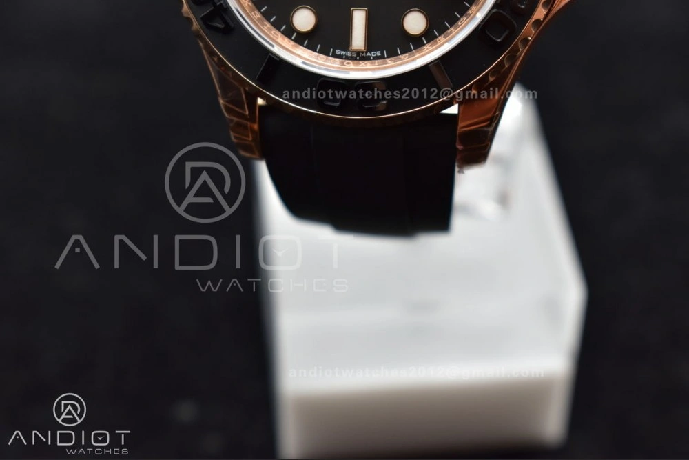Cozy Yacht-Master 116655 VSF 1:1 Best Edition Black Ceramic Bezel on Oysterflex Rubber Strap VS 494