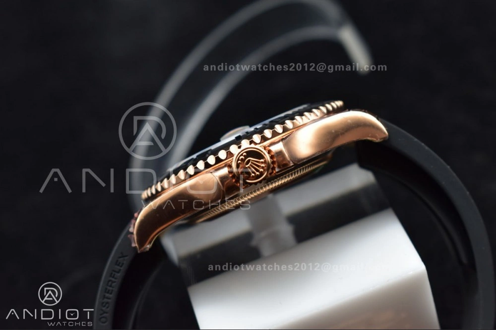 Cozy Yacht-Master 116655 VSF 1:1 Best Edition Black Ceramic Bezel on Oysterflex Rubber Strap VS 494