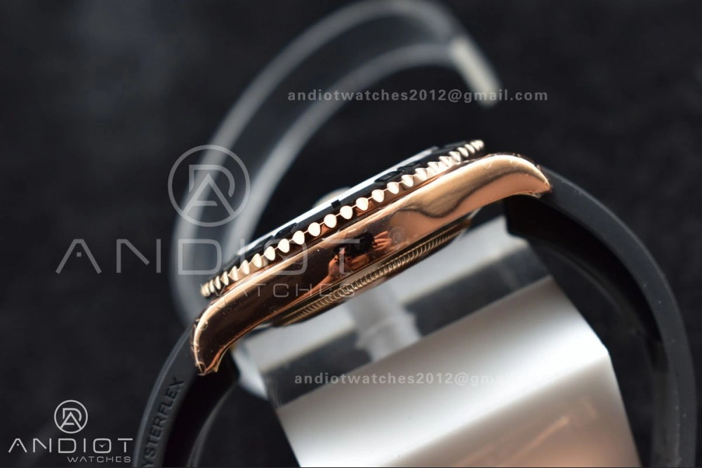 Cozy Yacht-Master 116655 VSF 1:1 Best Edition Black Ceramic Bezel on Oysterflex Rubber Strap VS 494