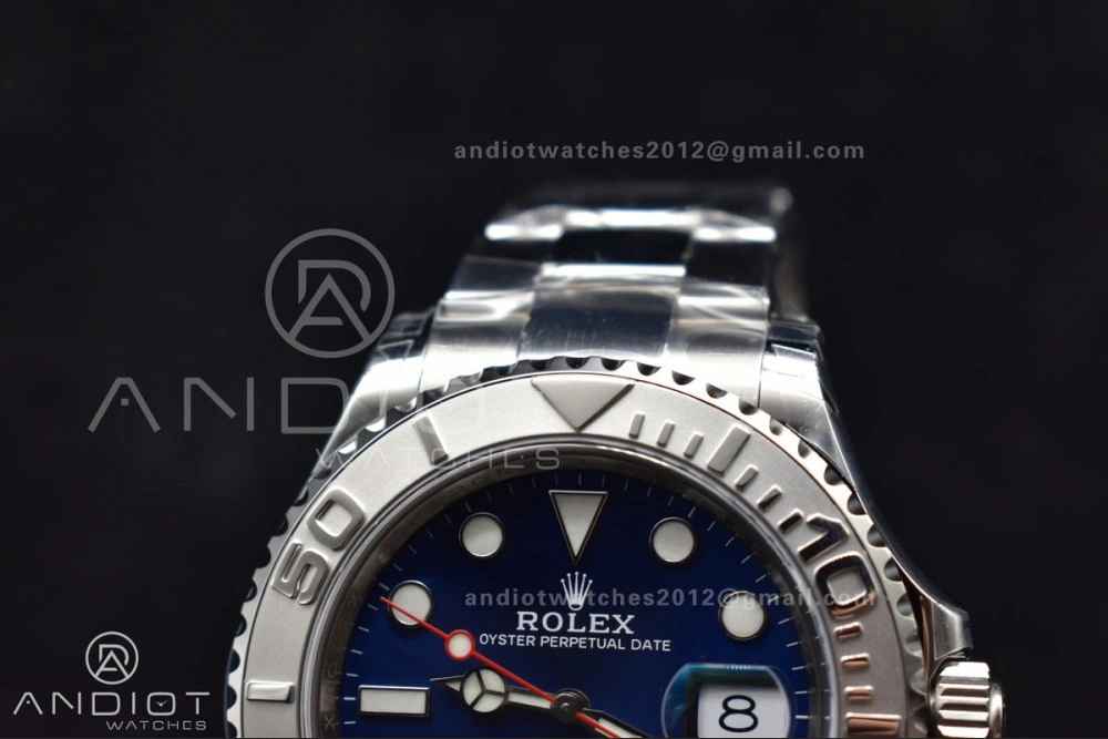 Yacht-Master 126622 904L Steel VSF 1:1 Best Edition Blue Dial on SS Bracelet VS TravelReady 1210