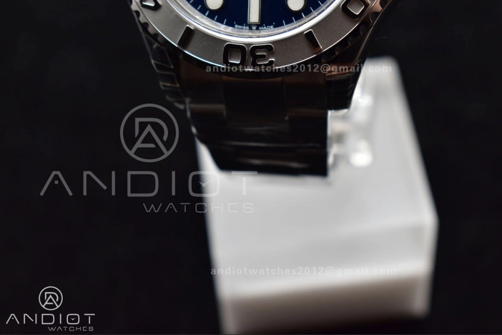 Yacht-Master 126622 904L Steel VSF 1:1 Best Edition Blue Dial on SS Bracelet VS TravelReady 1210