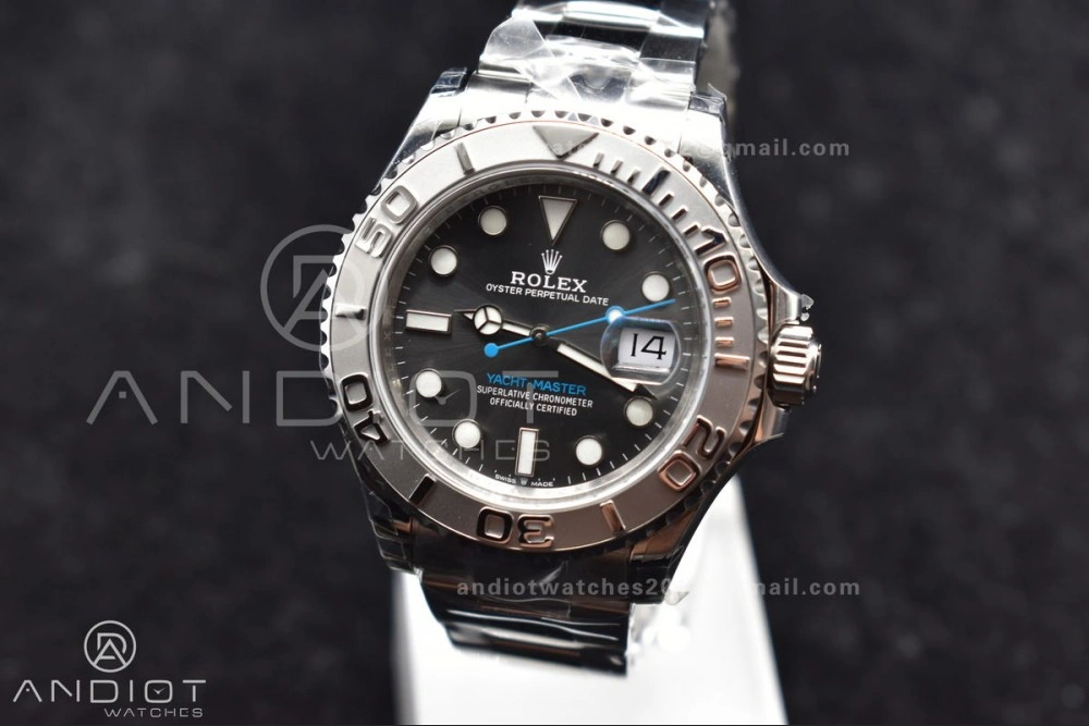SmoothTexture Yacht-Master 126622 904L Steel VSF 1:1 Best Edition Gray Dial on SS Bracelet VS 1264
