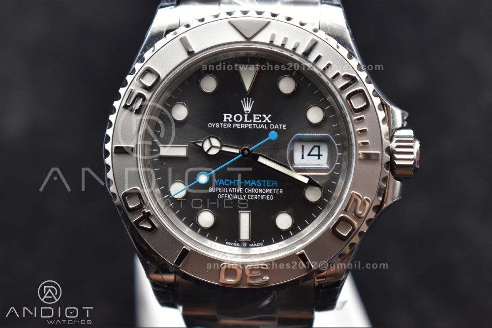 SmoothTexture Yacht-Master 126622 904L Steel VSF 1:1 Best Edition Gray Dial on SS Bracelet VS 1264