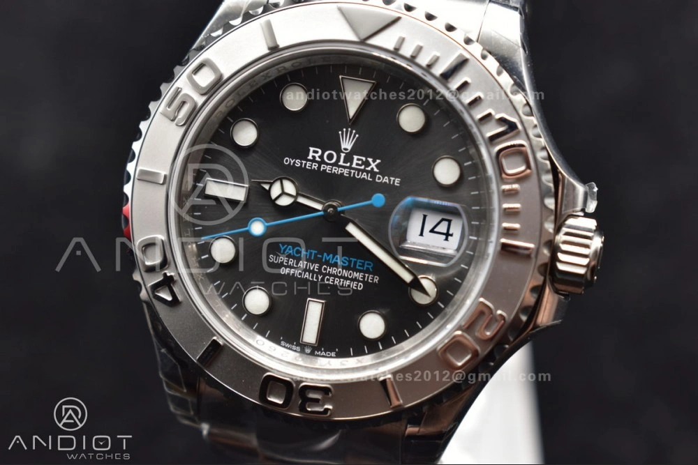SmoothTexture Yacht-Master 126622 904L Steel VSF 1:1 Best Edition Gray Dial on SS Bracelet VS 1264