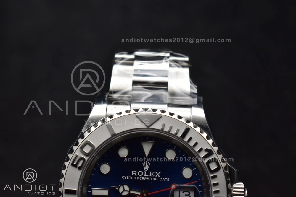 Trendy Yacht-Master 126622 Clean 1:1 Best Edition 904L Steel Blue Dial on SS Bracelet VR 1204