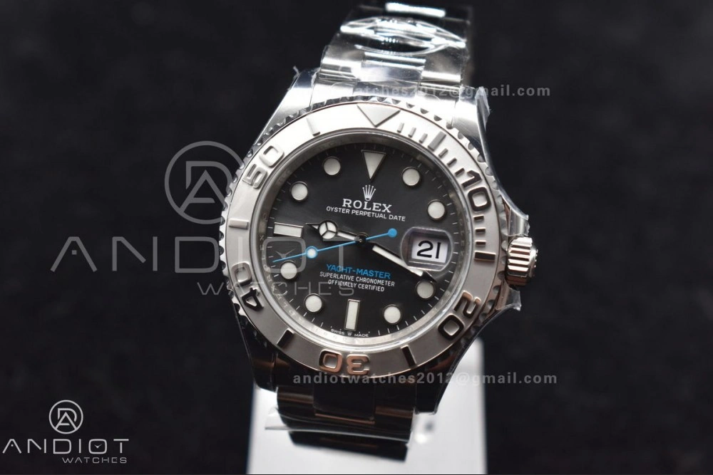 UrbanStyle Yacht-Master 126622 Clean 1:1 Best Edition 904L Steel Gray Dial on SS Bracelet VR 491