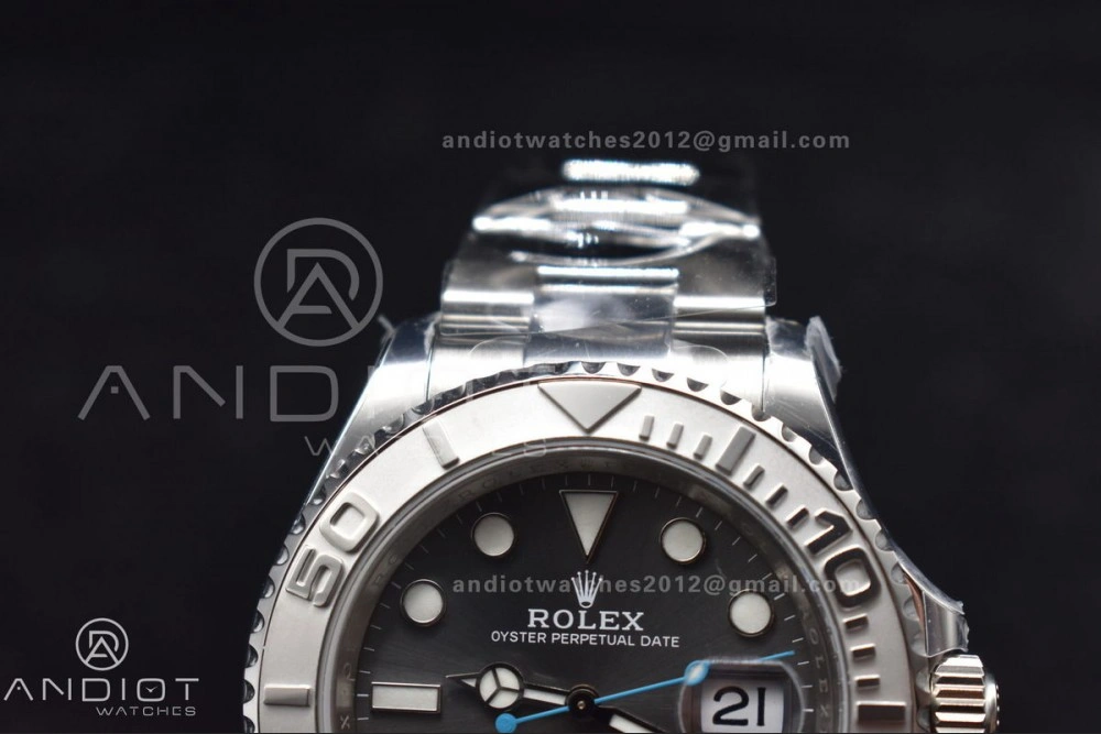 UrbanStyle Yacht-Master 126622 Clean 1:1 Best Edition 904L Steel Gray Dial on SS Bracelet VR 491