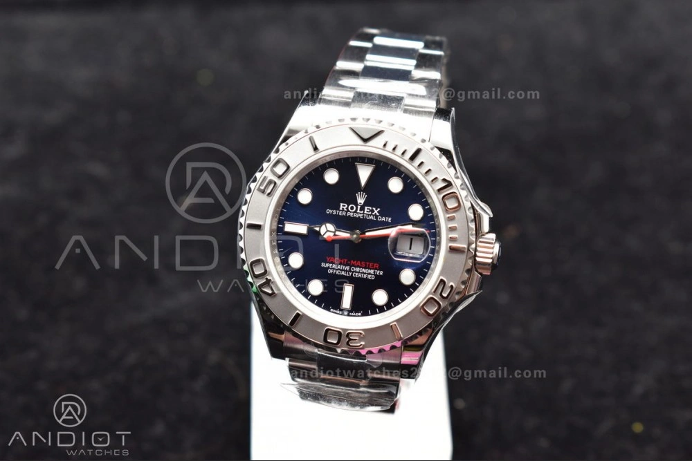Yacht-Master 126622 GSF 1:1 Best Edition Blue Dial on SS Bracelet A Refined 1205