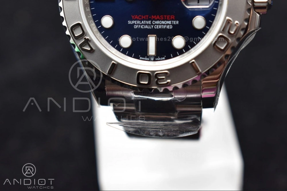 Yacht-Master 126622 GSF 1:1 Best Edition Blue Dial on SS Bracelet A Refined 1205
