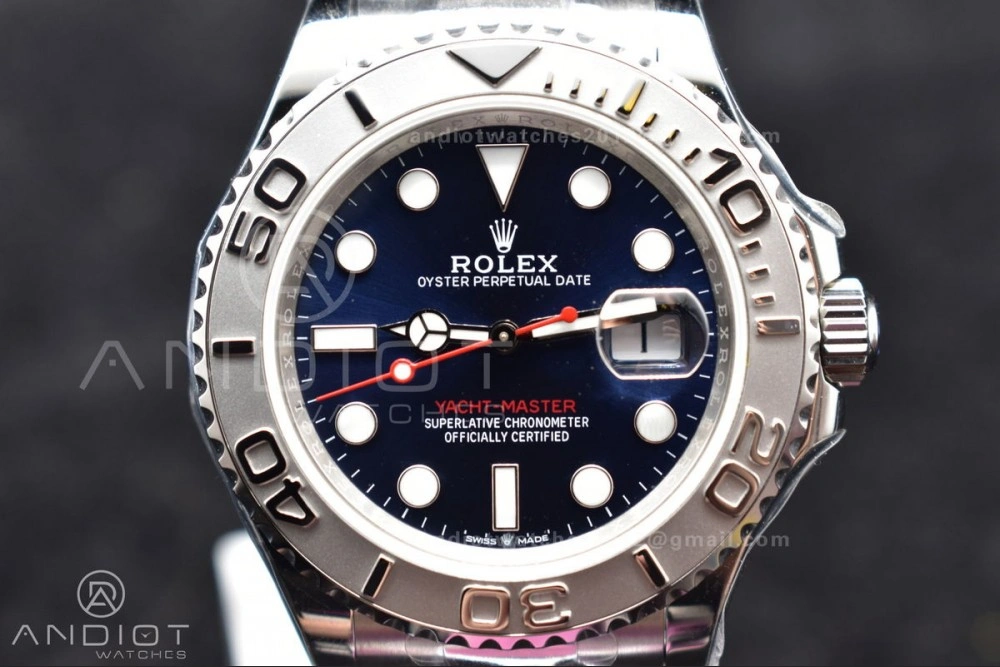 Yacht-Master 126622 GSF 1:1 Best Edition Blue Dial on SS Bracelet A Refined 1205