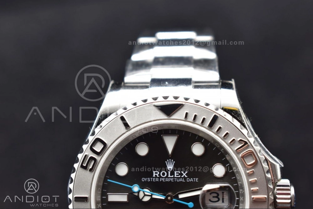 Yacht-Master 126622 GSF 1:1 Best Edition Grey Dial on SS Bracelet A ComfortFit 1201