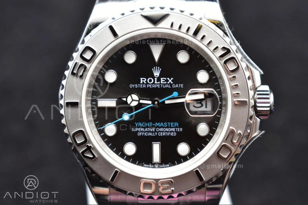 Yacht-Master 126622 GSF 1:1 Best Edition Grey Dial on SS Bracelet A ComfortFit 1201